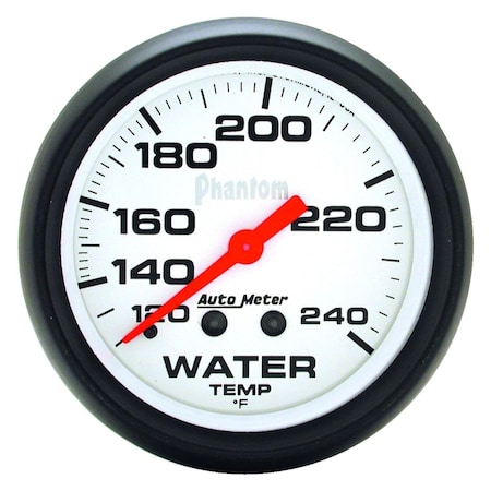 Auto Meter Phantom Water Temperature In-Dash Gauge 5832
